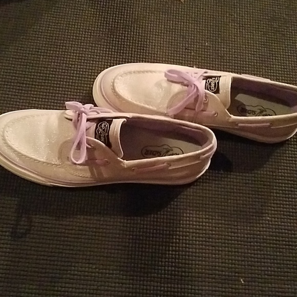 Gray sparkly sperry - Picture 2 of 3